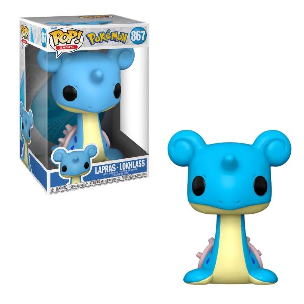 FUNKO POP Jumbo! POKEMON Lapras 867 – In box (33x22cm) …x2…x6